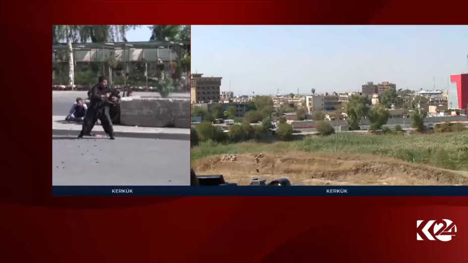 لقطات لكوردستان24 عن هجوم كركوك